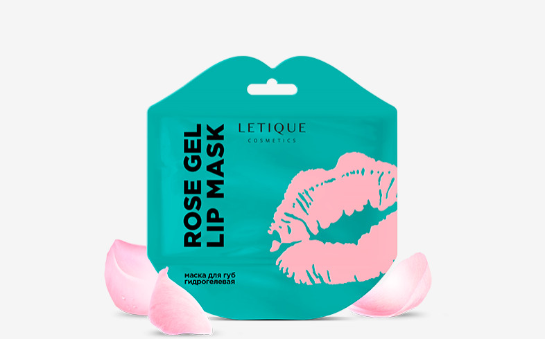 Маска для губ гидрогелевая ROSE GEL LIP MASK