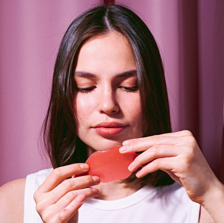 Маска для губ гидрогелевая ROSE GEL LIP MASK