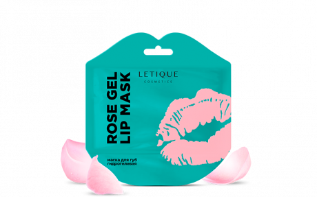 Маска для губ гидрогелевая ROSE GEL LIP MASK