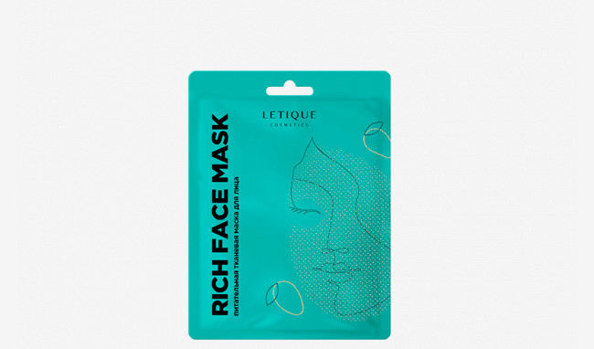 Питательная тканевая маска RICH FACE MASK