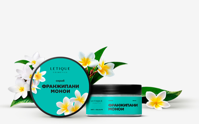Скраб для тела ФРАНЖИПАНИ-МОНОИ