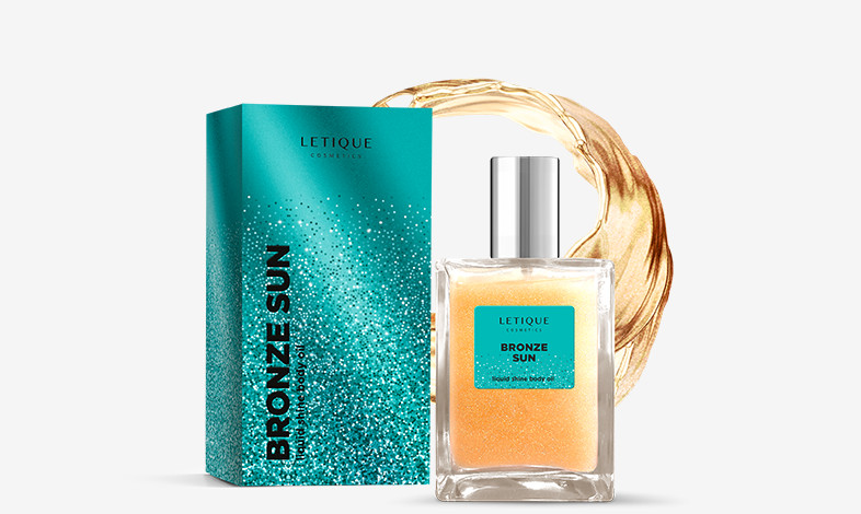 Мерцающее парфюмированное масло для тела BRONZE SUN