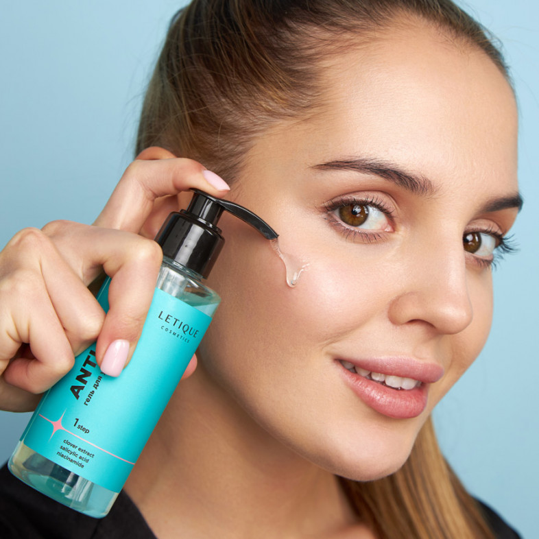 Гель для умывания себорегулирующий для лица ANTI-ACNE